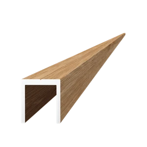 U profil 20,5 x 22 x 6000 mm, hliník štruktúra BUK - slide 0