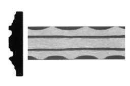 madlovina vzorovaná 40x8 mm, dĺžka 6000 mm, cena za KUS
