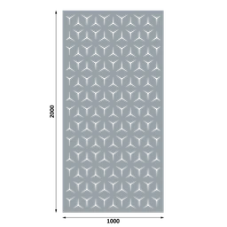 Hliníkový plech 1000 x 2000 x 3 mm, vzor 9131, bez úpravy