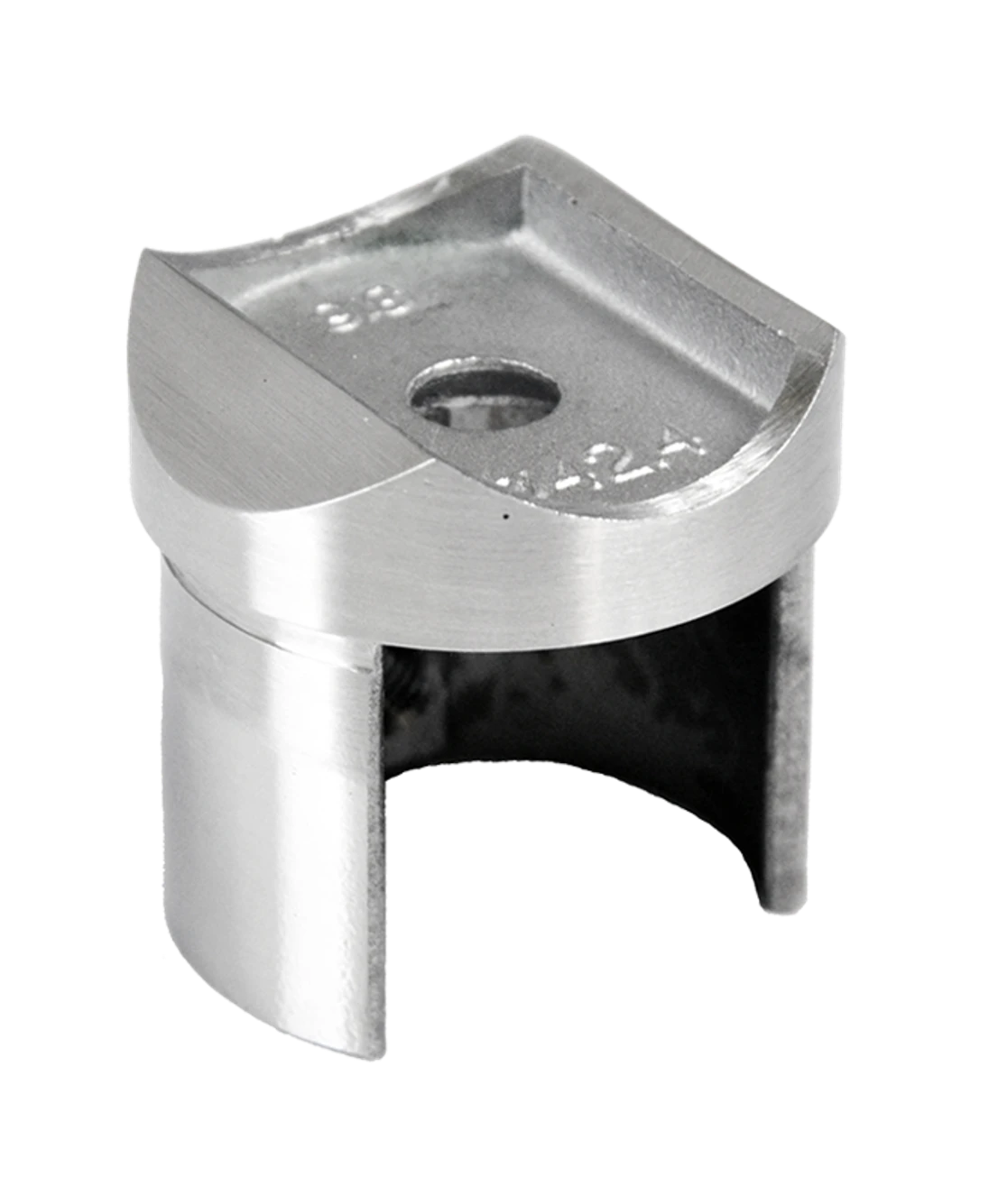 Prechod na trubku ø 42,4 mm, lepený spoj, brúsená AISI 304