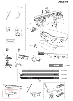 041A4051 otočný držák kolejničky typu CR5 - slide 1