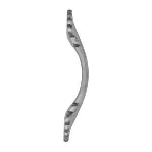 Úchyt kovaný 240x70mm, odsazení 51 mm, bez povrchové úpravy - slide 1