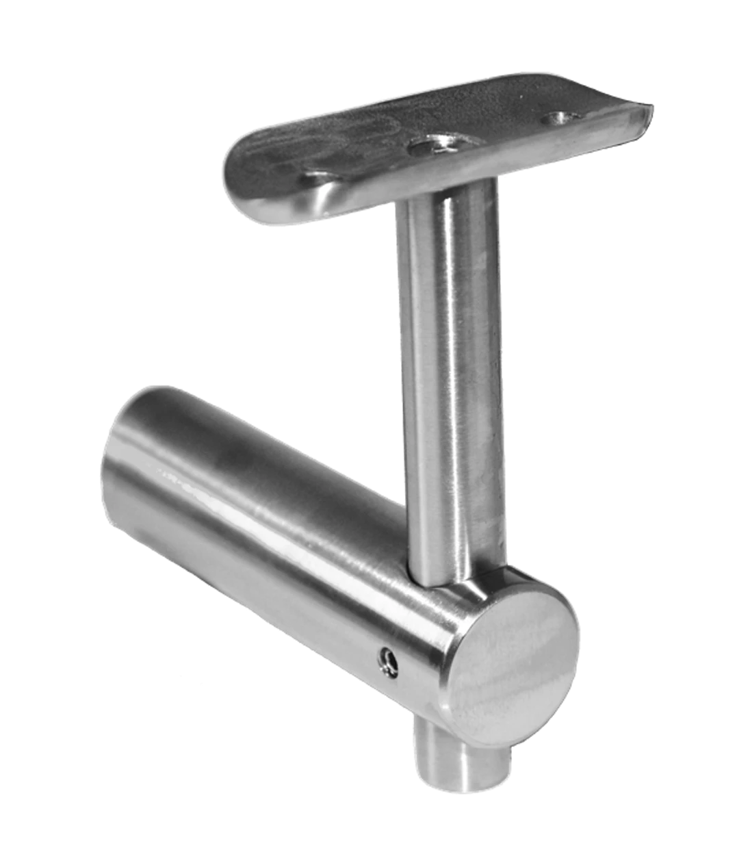 Držiak madla, uchytenie na trubku, brúsená AISI 304