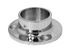 Príruba ø 80 mm na trubku ø 42,4 mm, leštená nerez AISI 304 - slide 0