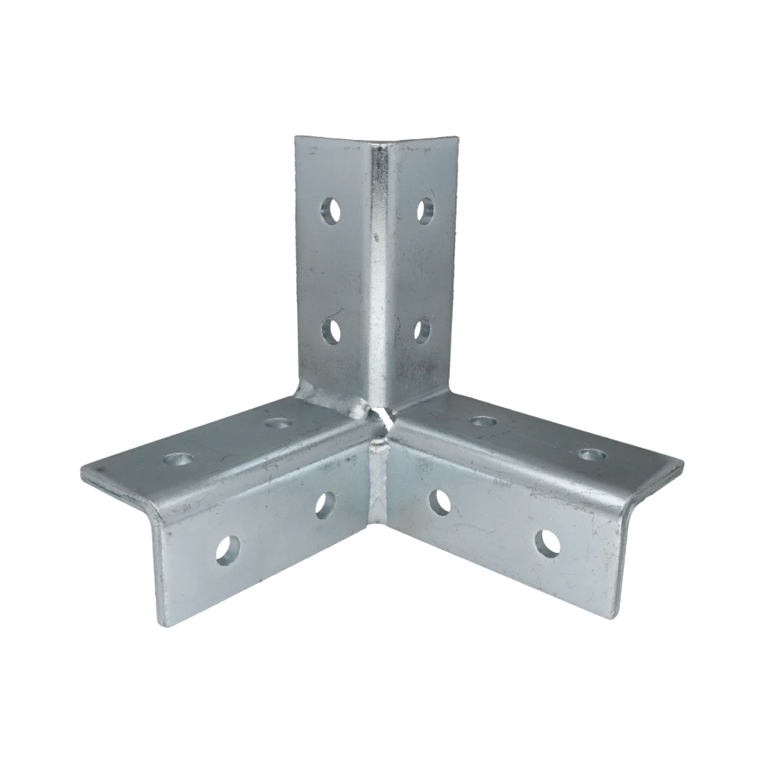 Montážní úhelník - 3x4 otvory pro profil 41x21 a 41x41