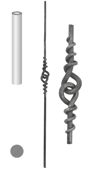 DOPREDAJ tyč ø 12 mm, 1000 x 50 mm - slide 0