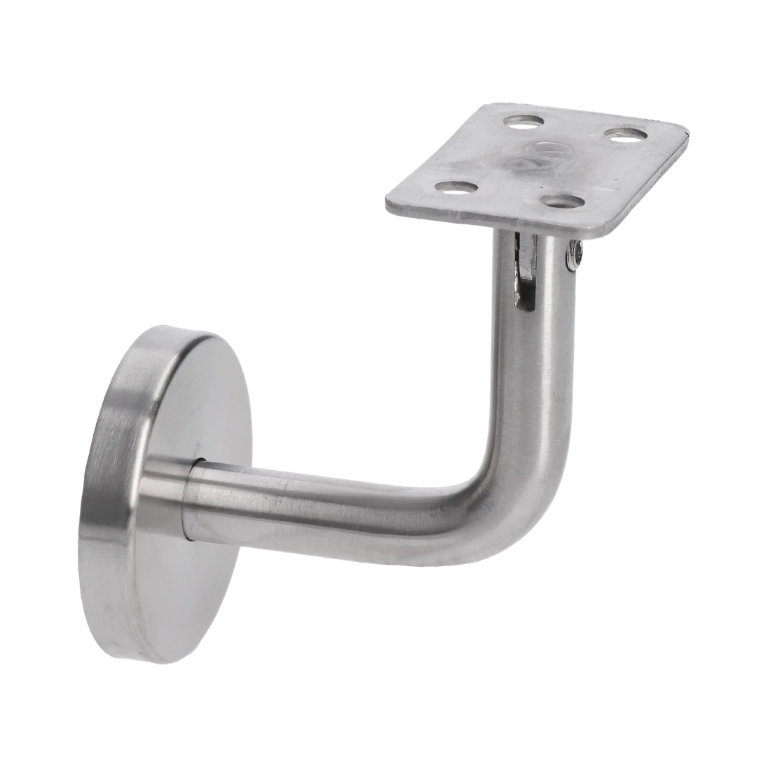 Držiak madla na stenu, Nastaviteľný, brúsená AISI 304