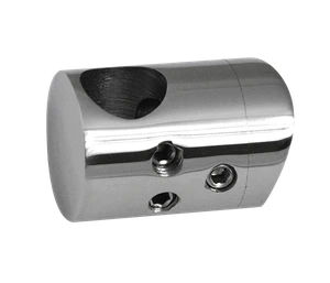 Držák tyče ø 12 mm přechodný na trubku ø 42,4 mm, AISI 304 - slide 1