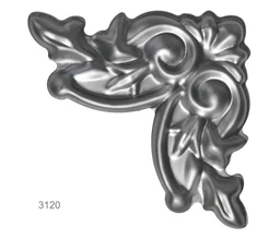 Ornament plechový 146 x 146 x 1,5 mm