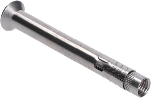 Nerezová kotva pro Al profil, hlava na 6 mm imbus - slide 1