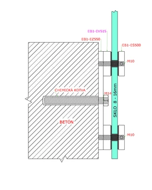 Přechod na vymezení vzdálenosti, ø 50 mm, AISI 304 - slide 7