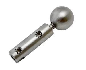 Úchyt pro nerezové lanko ø 5 mm, broušená nerez AISI 304 - slide 1