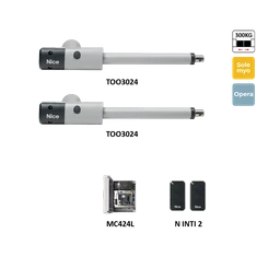 TOO3024KLT sada pohonov pre dvojkrídlovú bránu do 3 m/krídlo