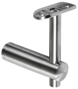 Držiak madla ø 42,4 mm ploché uchytenie, brúsená AISI 304