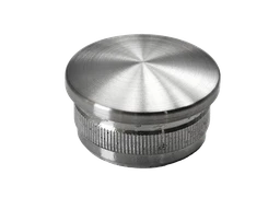 Ukončenie na trubku ø 33,7 mm, brúsená nerez AISI 304