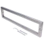 Madlo na dvere, L = 520 mm, brúsená nerez AISI 304