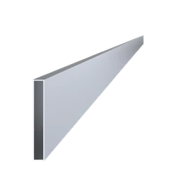 Al jekl 140 x 20 x 2 x 6000 mm, bez povrchové úpravy