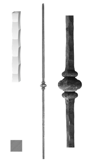 Tyč 12 x 12 x 1000 mm - slide 0