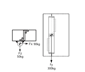 Pánt dvojdielny 140 x 18 mm - slide 2