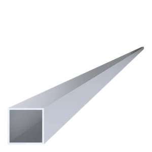 Jekl 40x40x2mm, L-6000mm, hliník bez povrchové úpravy - slide 0