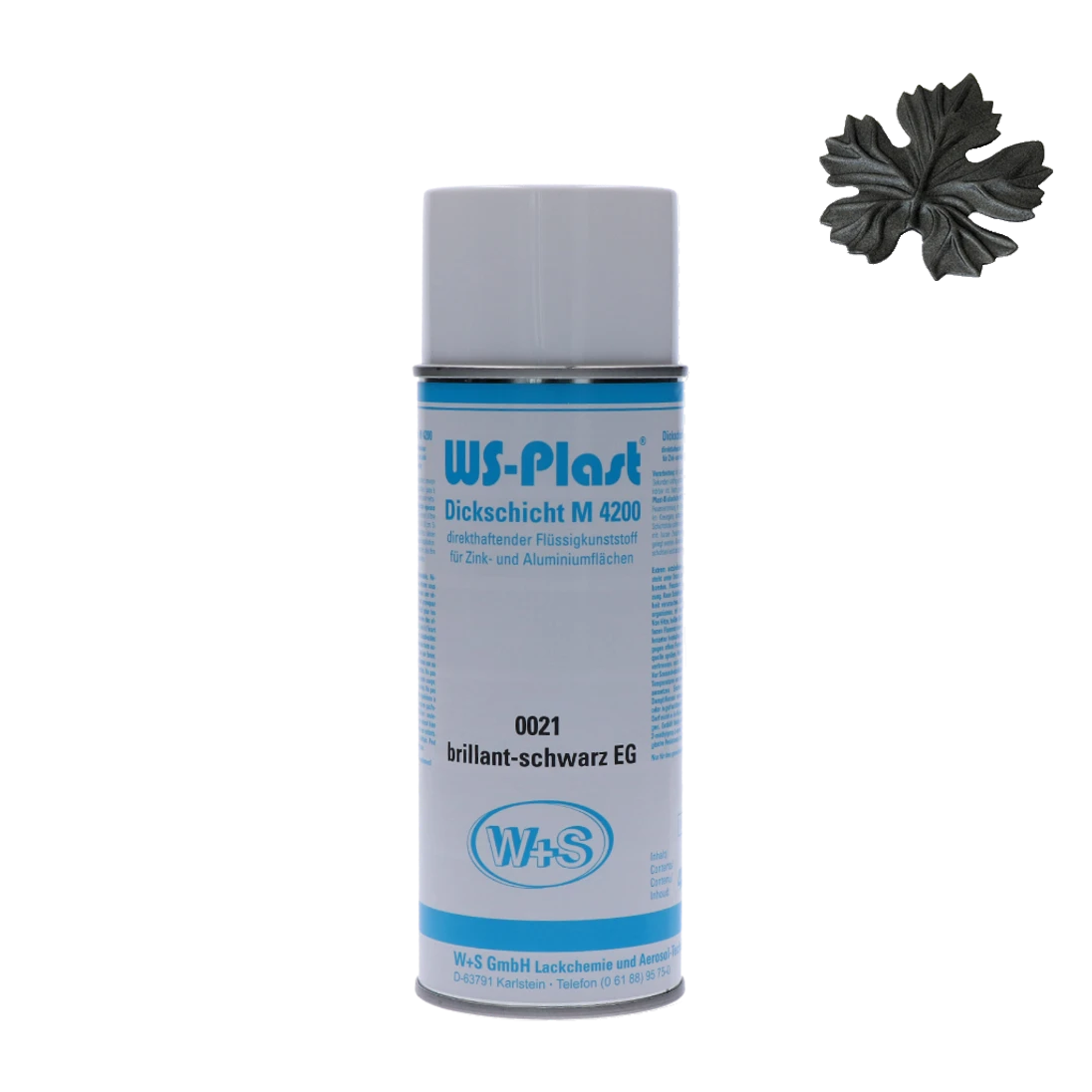 Brilantná čierna 400 ml s kovosľudovým efektom