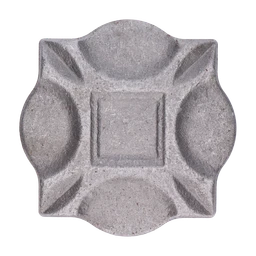 Patka 100 x 100 x 10 mm, bez otvoru