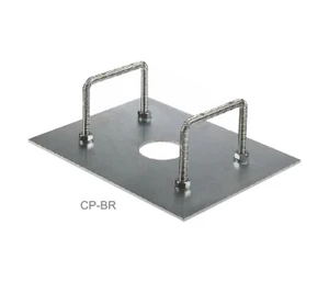 900CP-BR základová doska pre závoru KEY BR4 - slide 1