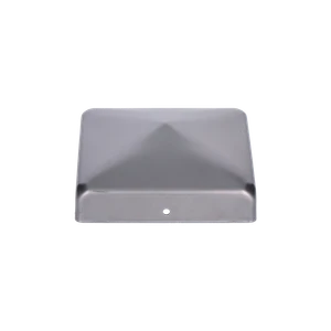 Stříška lisovaná plechová 50x50x1mm, bez povrchové úpravy - slide 1