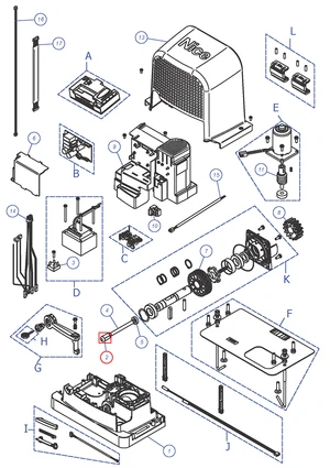 PD2298A0000 Vložka odblokovacia RO600, RBS - slide 0
