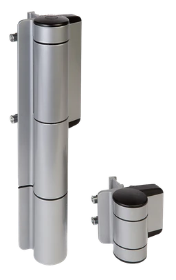 Záves s hydraulickým samozatváračom, 180°, do 200 kg, SILV