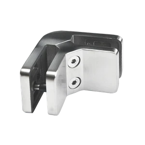 Svorka rohová, sklo 8–12,76 mm, broušená AISI 304 - slide 0