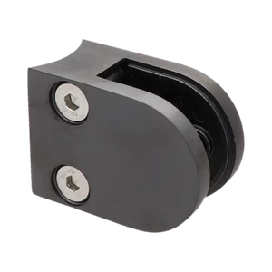 Svorka skla na trubku ø 42,4 mm, AISI 304, PVD – černá - slide 0