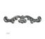 Ornament plechový 570 x 120 x 1 mm