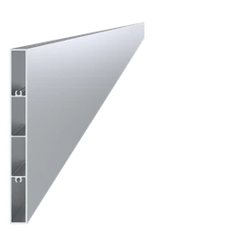 Poškodený profil 160x16mm, L-6000mm, bez povrchovej úpravy