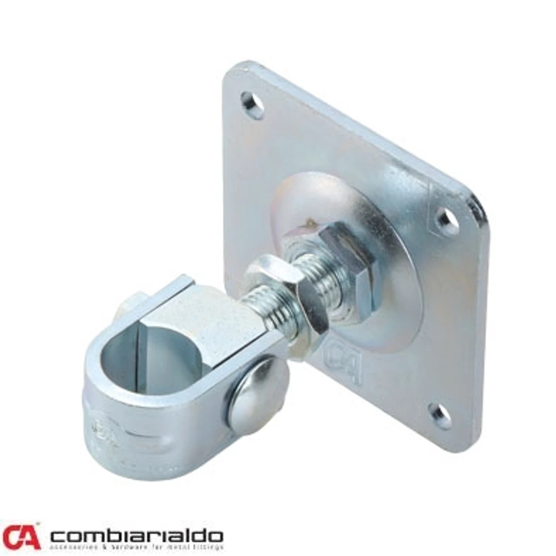 Záves M18 s platňou 80 x 80 mm