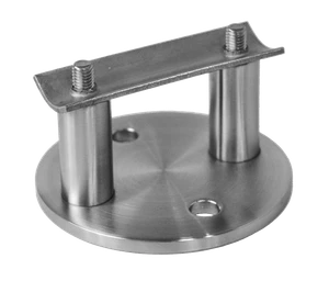 Úchyt na bočné kotvenie stĺpu ø 42,4 mm, brúsená AISI 316 - slide 1