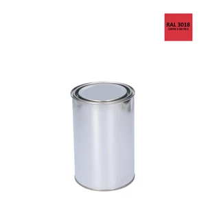 Barva antikorózní polomatná na zinek 1 kg - jahodová červená - slide 0