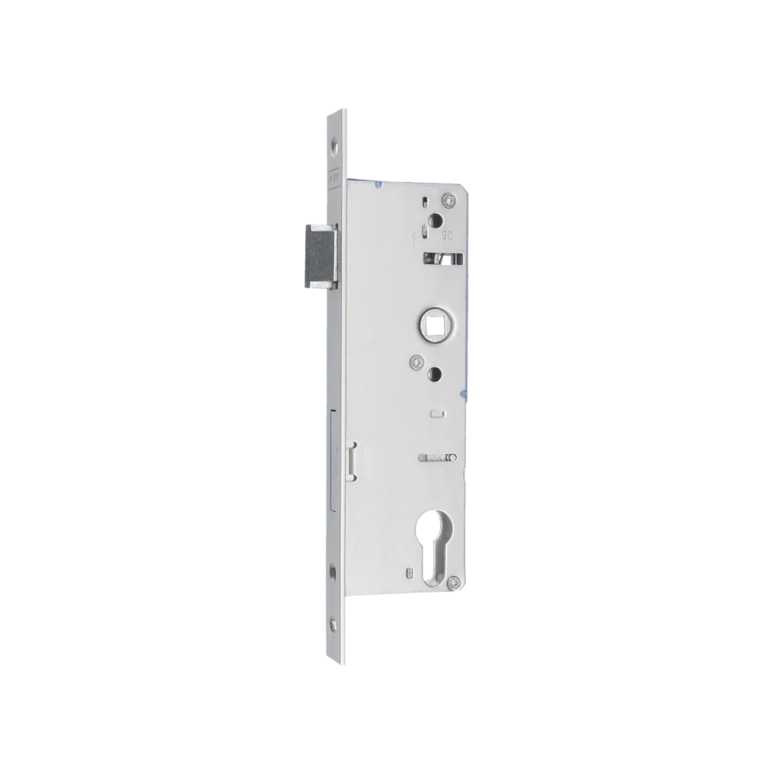 Zámok vložkový, zápust 55 mm, rozteč 92 mm, obojstranný