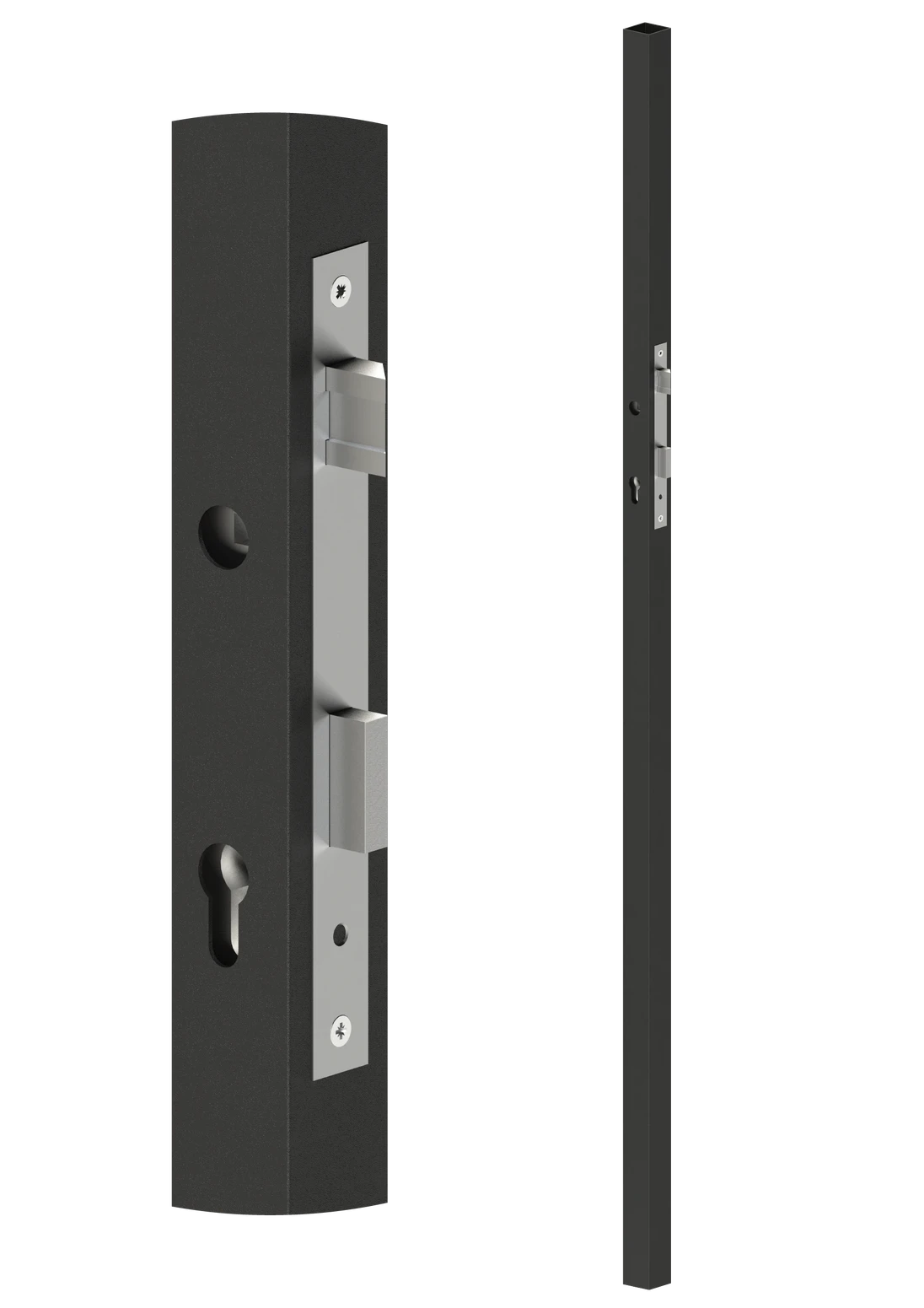 Profil 40 x 40 x 1,5 x 1500 mm so zámkom, rozteč 90 mm