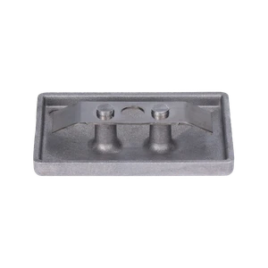 Hliníková strieška, 40 x 60 mm, bez povrchovej úpravy - slide 1