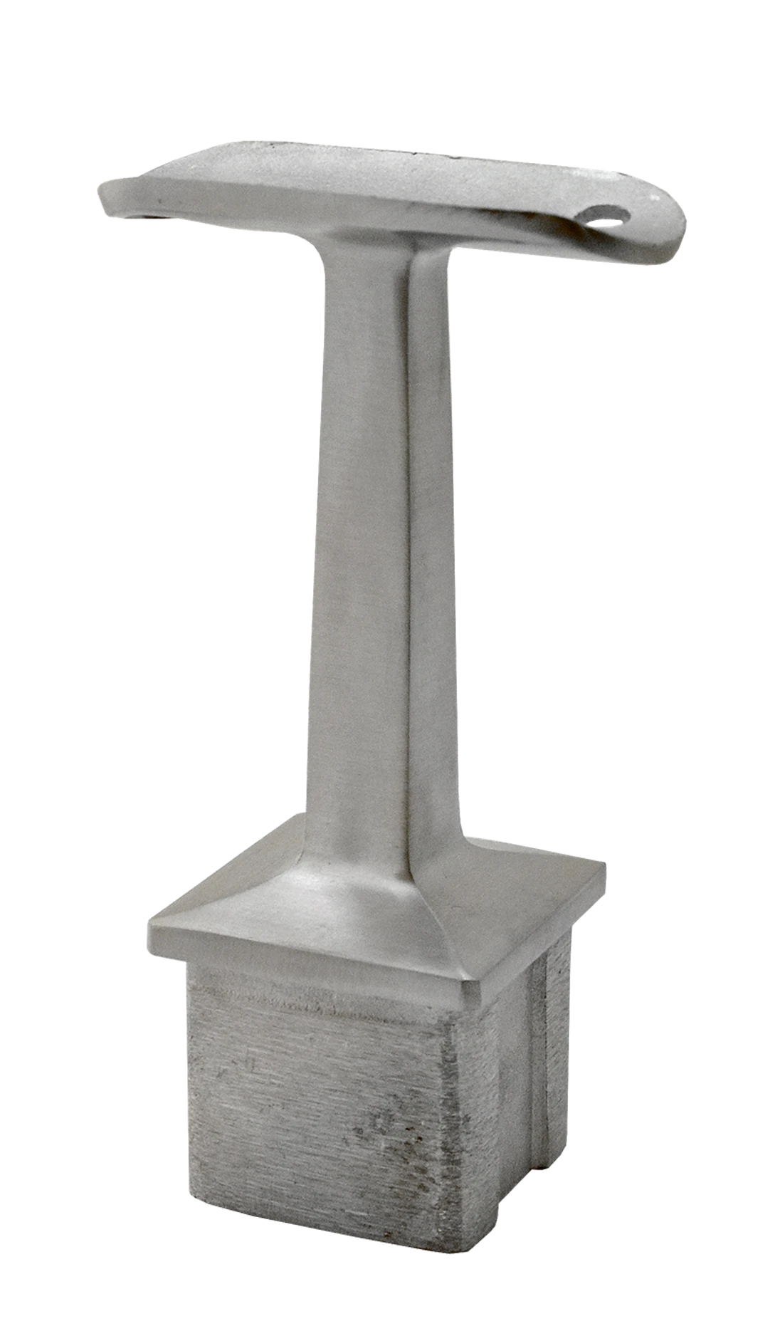 Držák madla pevný na madlo ø42.4mm, broušená AISI304