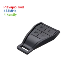 Limitovaná edice  - vysílač 4kanálový, 433 MHz, plovoucí kód