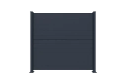 Plotové pole, hliníkové, šírkovo nastaviteľné, 2000 x 1749 mm