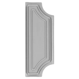 Štít bez otvorov 280 x 100 x 3 mm