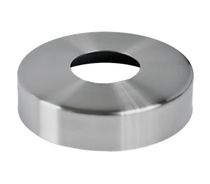 Kryt príruby na trubku ø 42,4 mm, brúsená nerez AISI 304 - slide 0