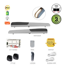 900KRAY2524ER + WIFI pre dvojkrídlovú bránu do 2,5 m/krídlo