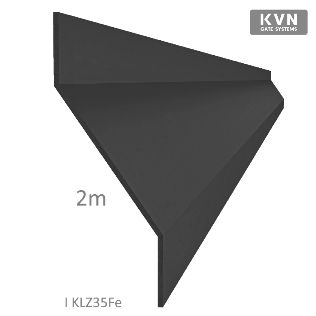 Z-profil lamela 2000mm, bez povrchové úpravy
