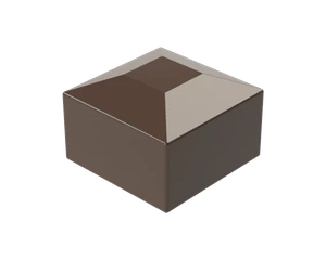 Vonkajšia krytka 40 x 40 mm, plastová PE - slide 1