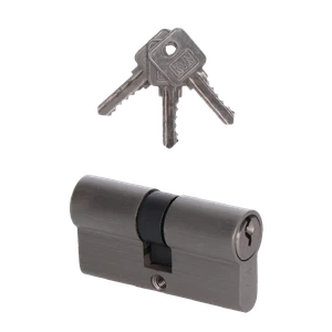 Cylindrická vložka EURO 30/30 mm, nikel satina, 3 kľúče - slide 0