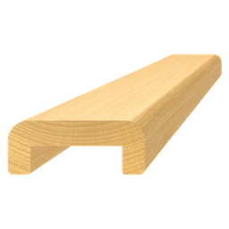 Drevený profil 48 x 19 x 3000 mm, buk, brúsený bez náteru